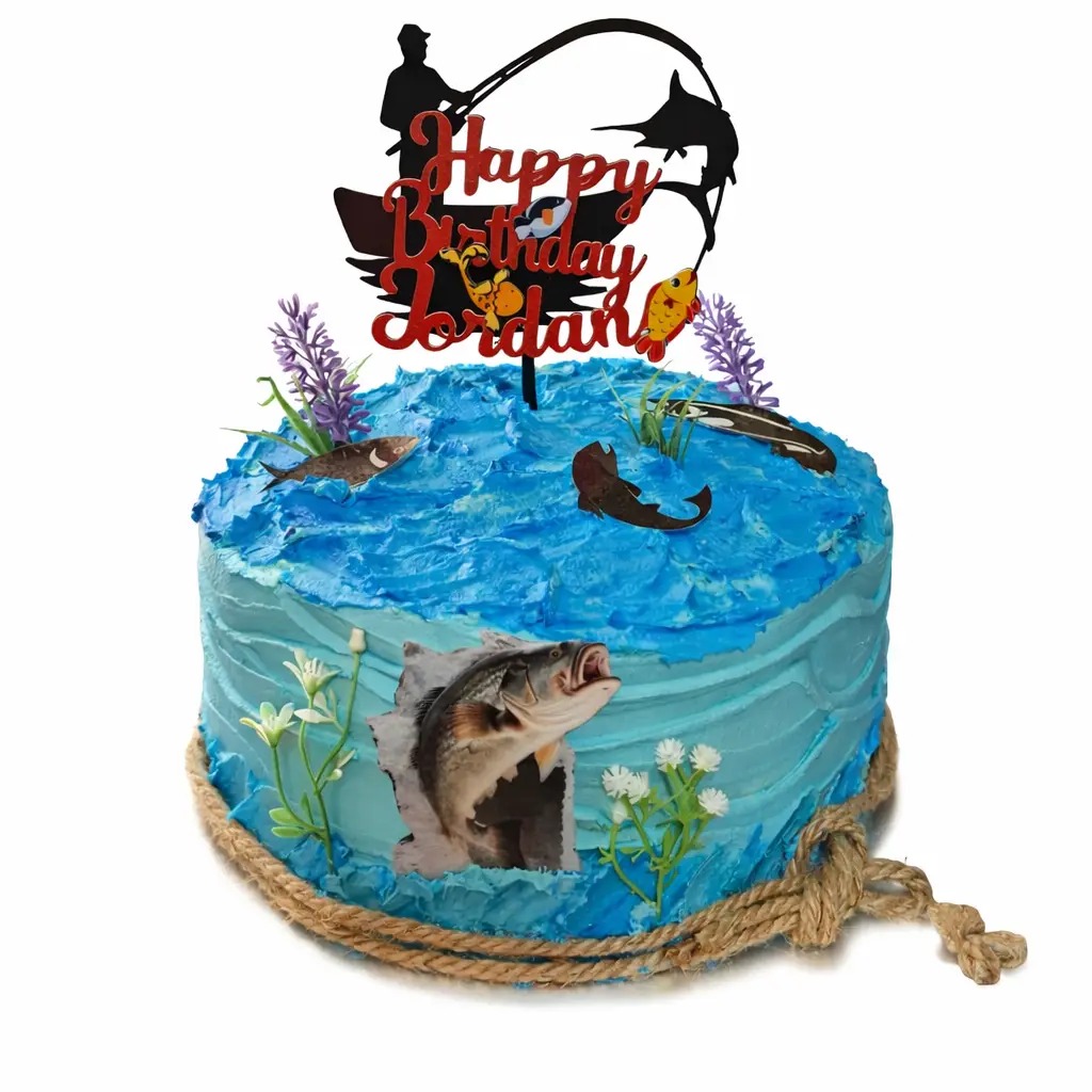 Happy Birthday Persionalised Topper