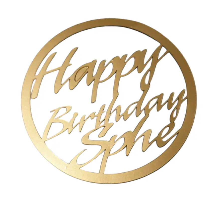 Happy Birthday persionalised