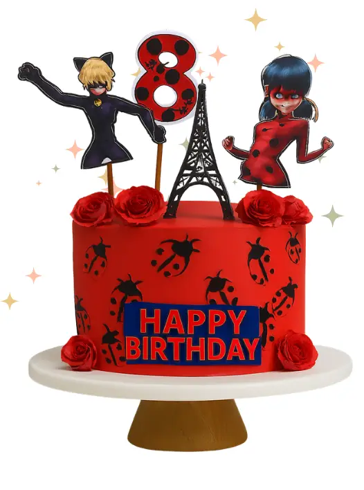 A Ladybug Topper Set