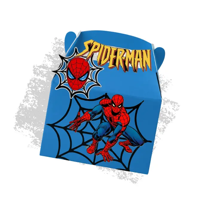 Superhero Party Favour Boxes
