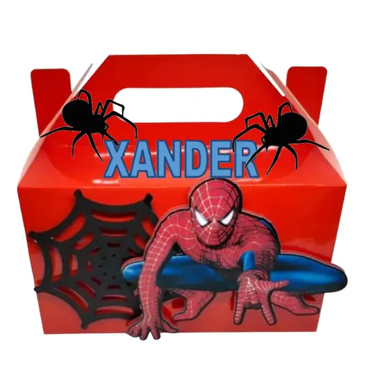 Superhero Party Favour Boxes