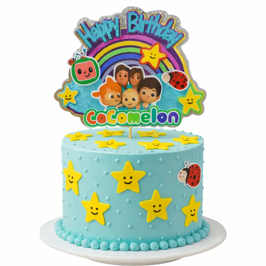 Cocomelon cake topper