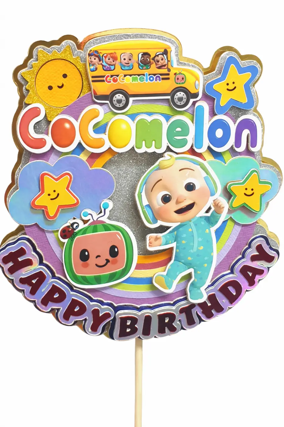 Cocomelon Dancing cake Topper