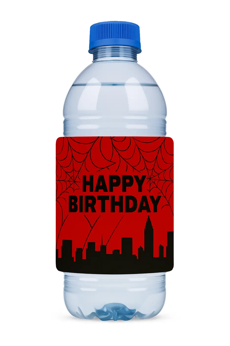 Superhero Water Bottle Wrappers
