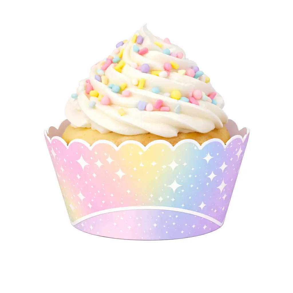 Cup Cake Wrapper Unicorn
